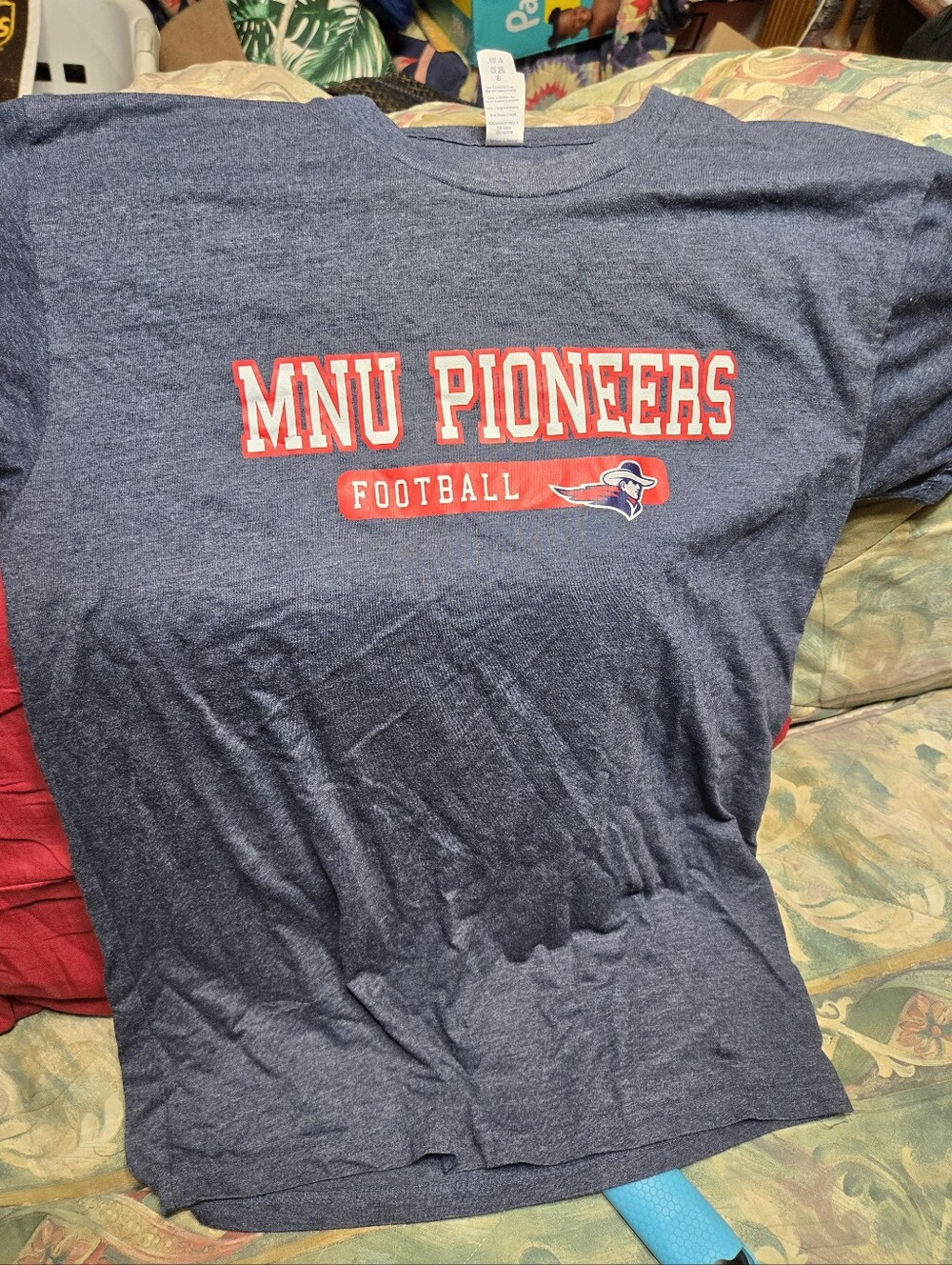 MNU College Pioneers College Football Tee
